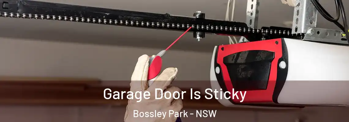 Garage Door Is Sticky Bossley Park - NSW