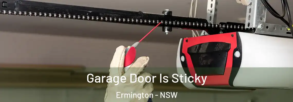 Garage Door Is Sticky Ermington - NSW