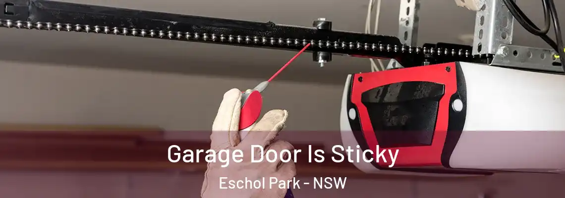 Garage Door Is Sticky Eschol Park - NSW