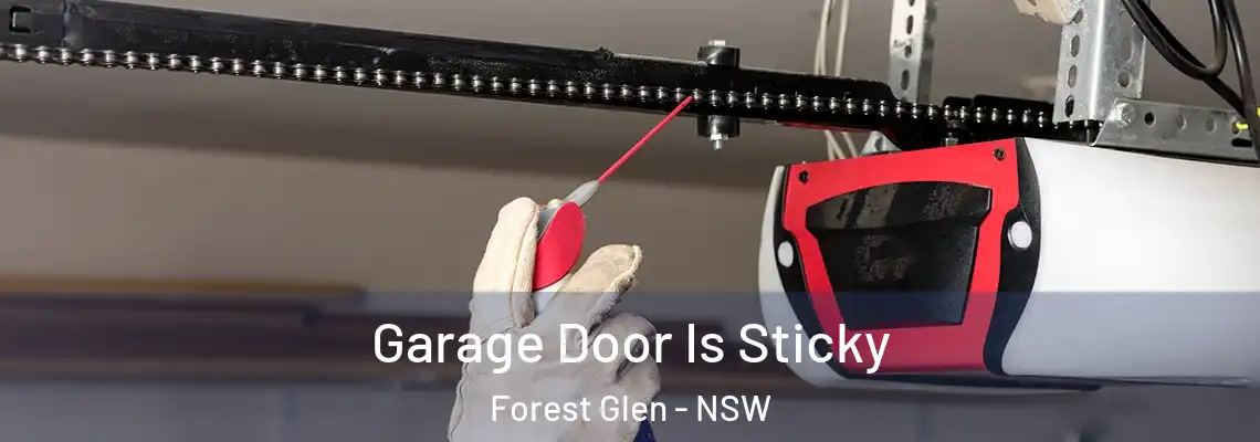 Garage Door Is Sticky Forest Glen - NSW