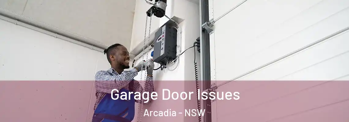 Garage Door Issues Arcadia - NSW