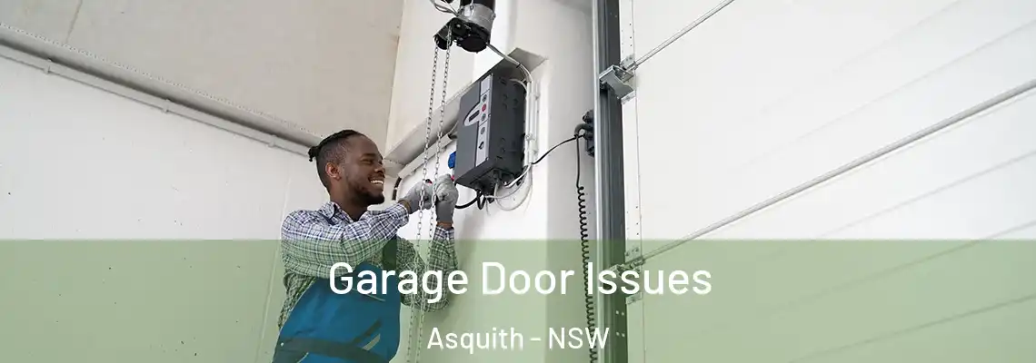 Garage Door Issues Asquith - NSW
