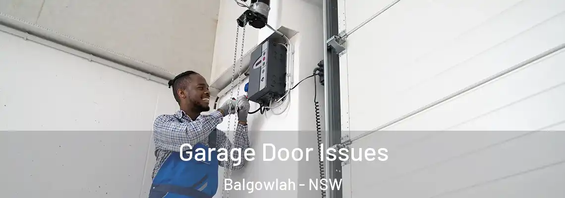 Garage Door Issues Balgowlah - NSW