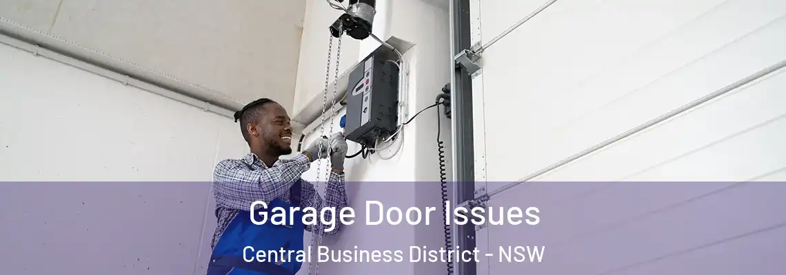 Garage Door Issues Central Business District - NSW