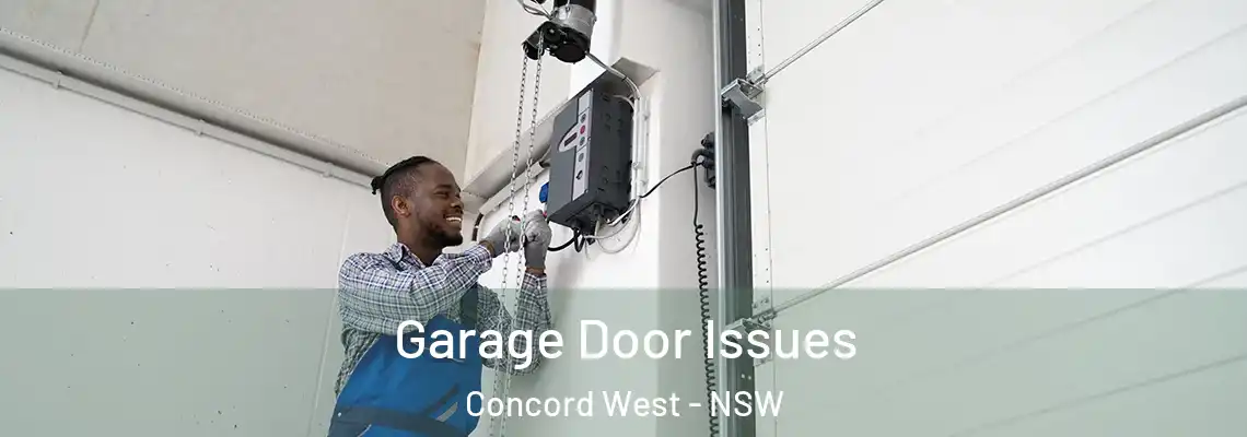 Garage Door Issues Concord West - NSW