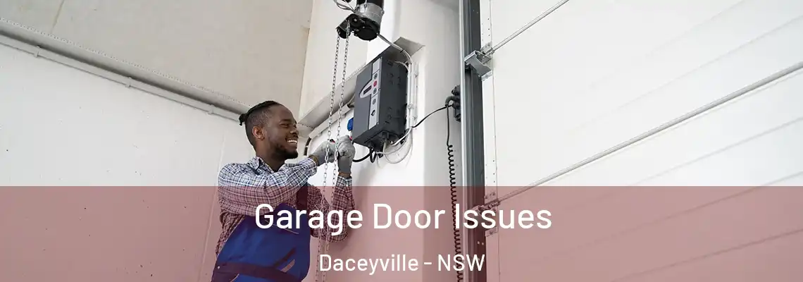 Garage Door Issues Daceyville - NSW