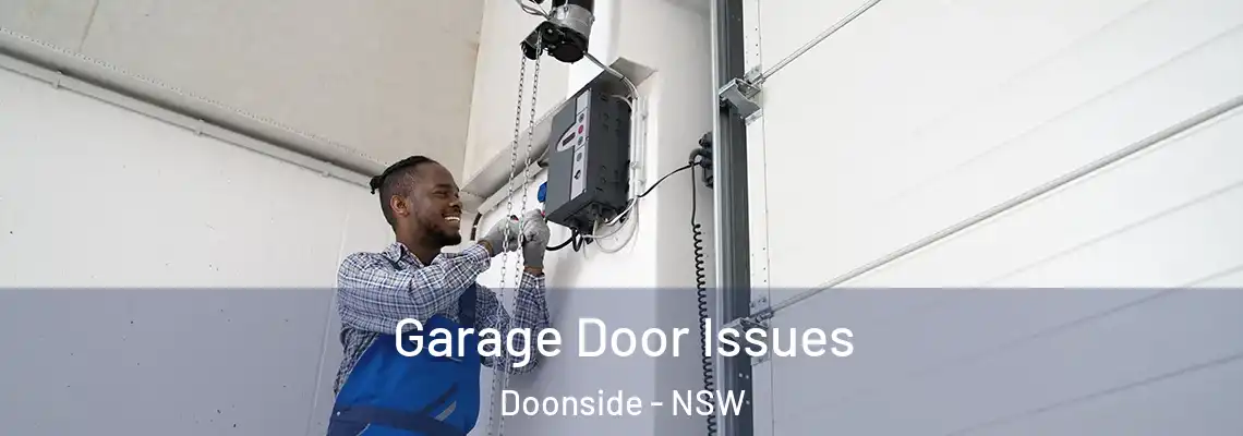 Garage Door Issues Doonside - NSW