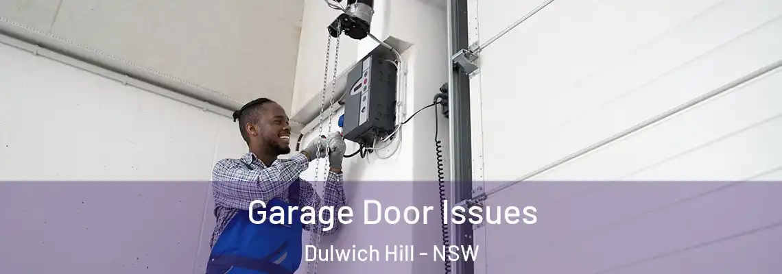 Garage Door Issues Dulwich Hill - NSW