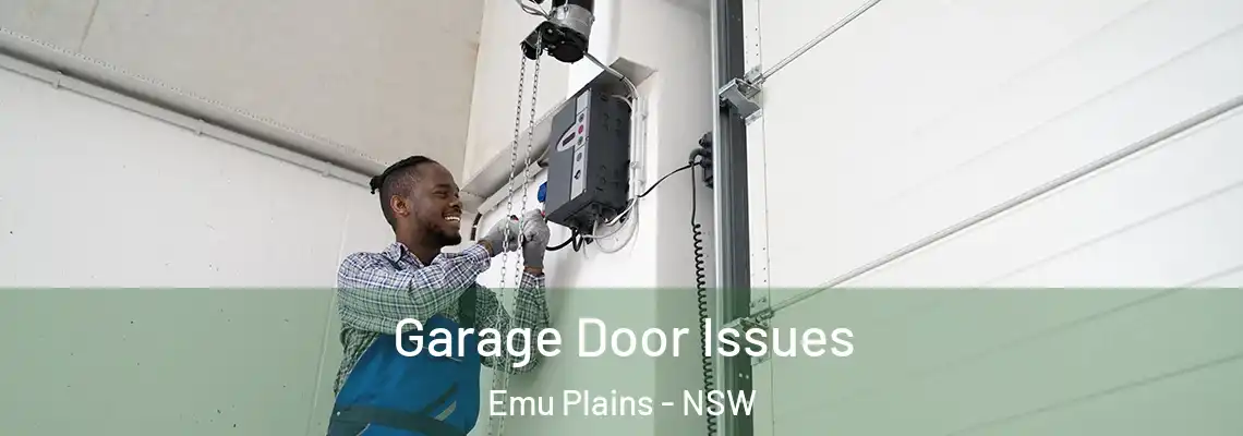 Garage Door Issues Emu Plains - NSW