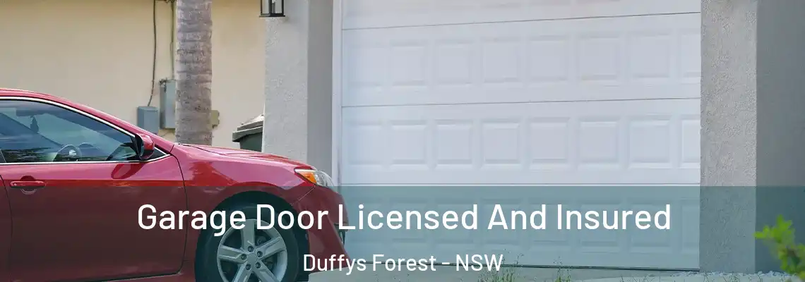 Garage Door Licensed And Insured Duffys Forest - NSW