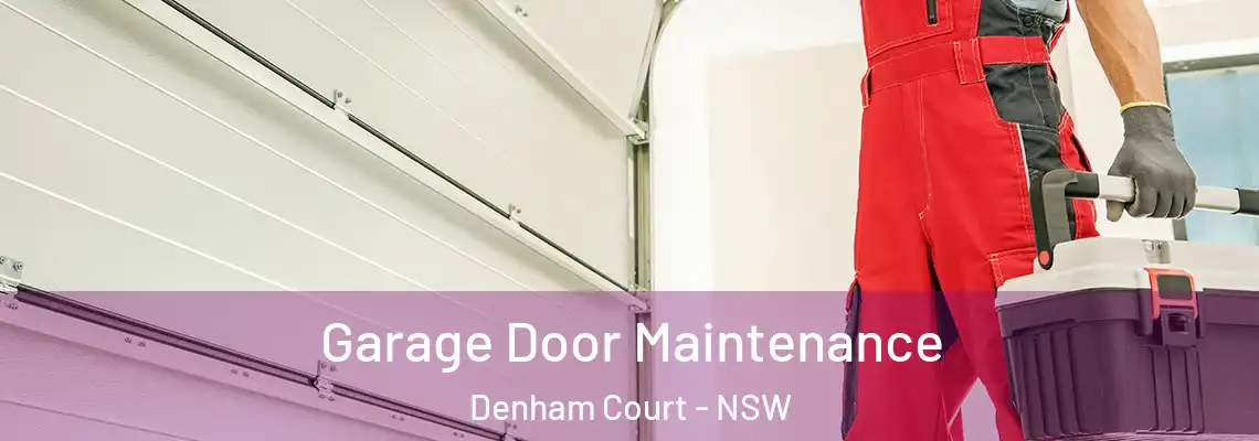 Garage Door Maintenance Denham Court - NSW