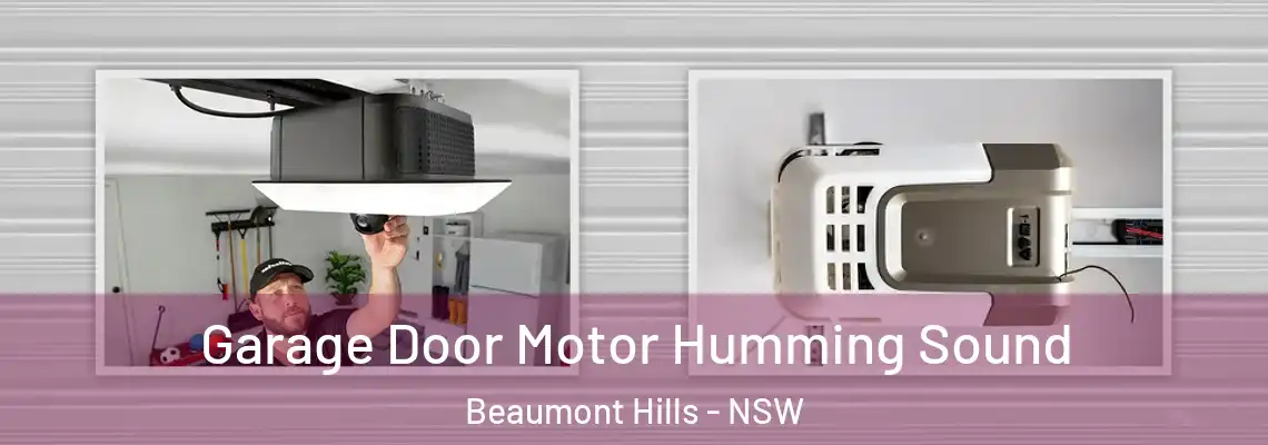 Garage Door Motor Humming Sound Beaumont Hills - NSW
