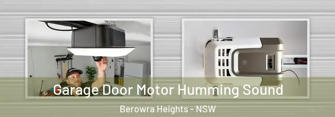 Garage Door Motor Humming Sound Berowra Heights - NSW
