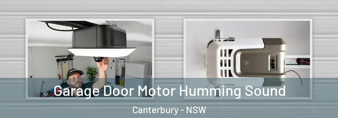Garage Door Motor Humming Sound Canterbury - NSW