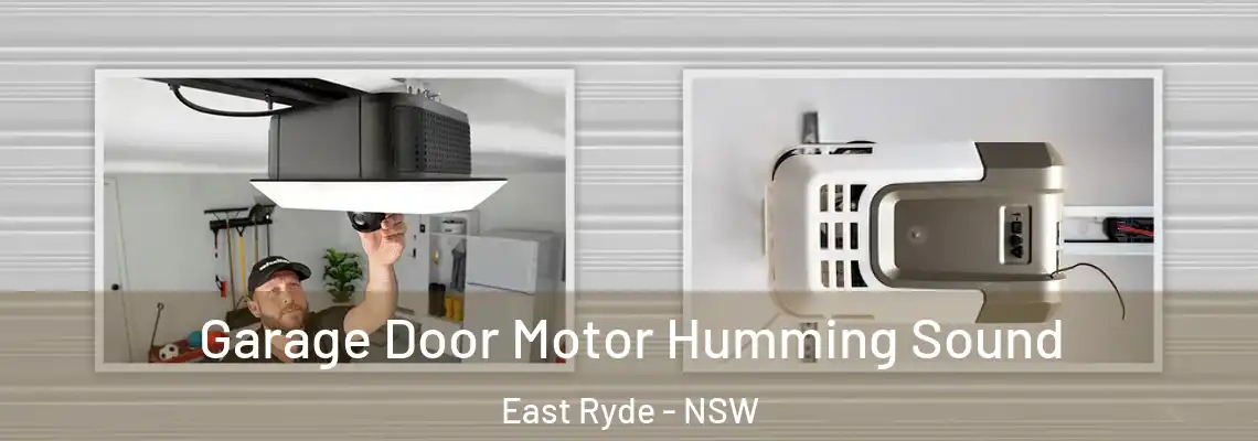 Garage Door Motor Humming Sound East Ryde - NSW
