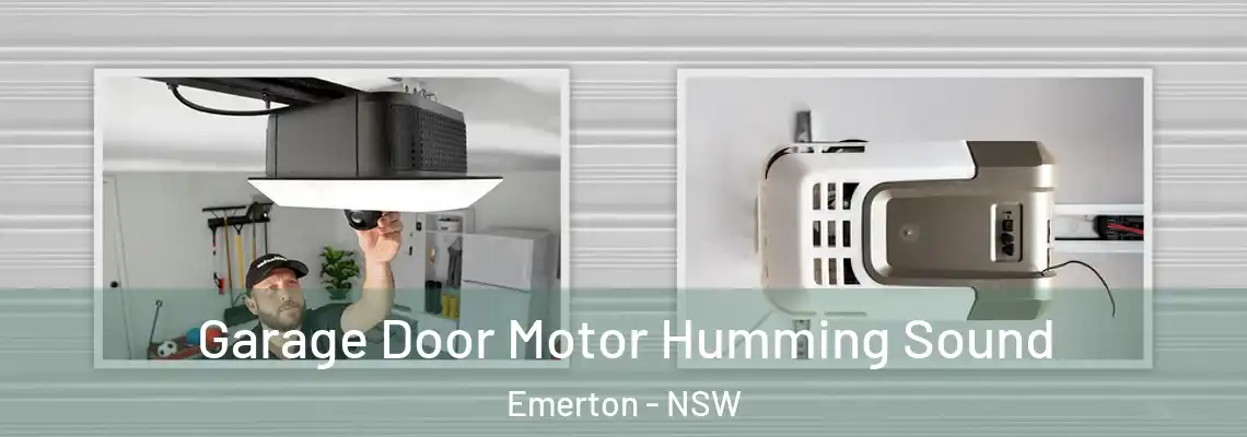 Garage Door Motor Humming Sound Emerton - NSW