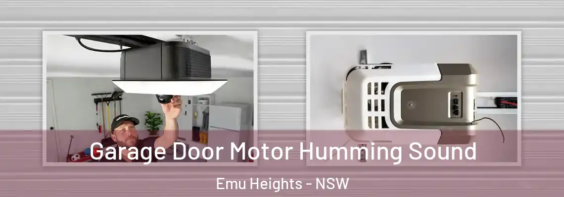Garage Door Motor Humming Sound Emu Heights - NSW