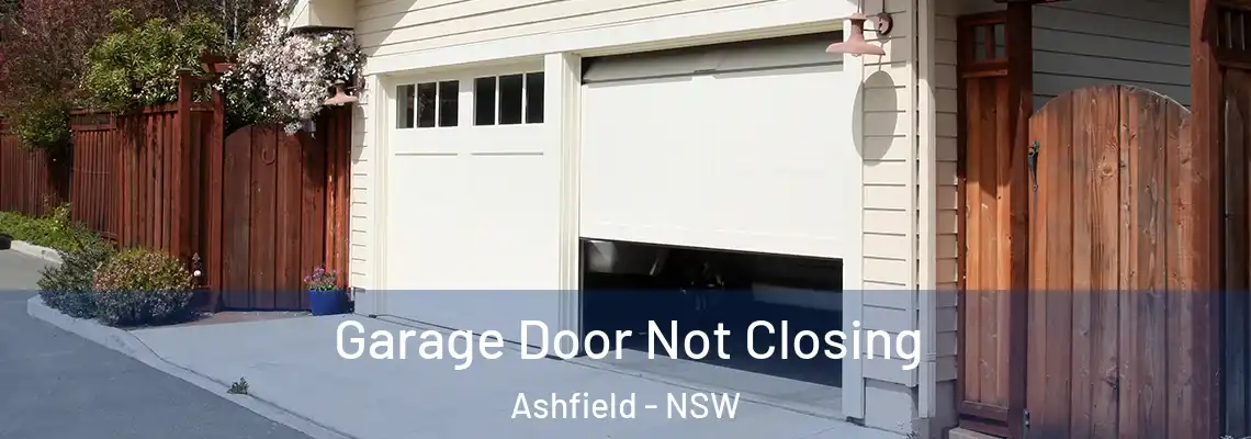Garage Door Not Closing Ashfield - NSW