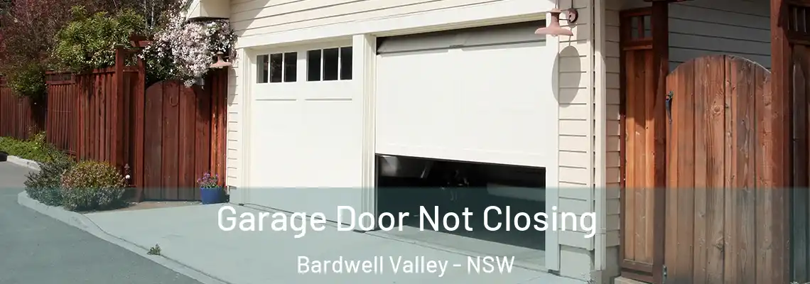Garage Door Not Closing Bardwell Valley - NSW