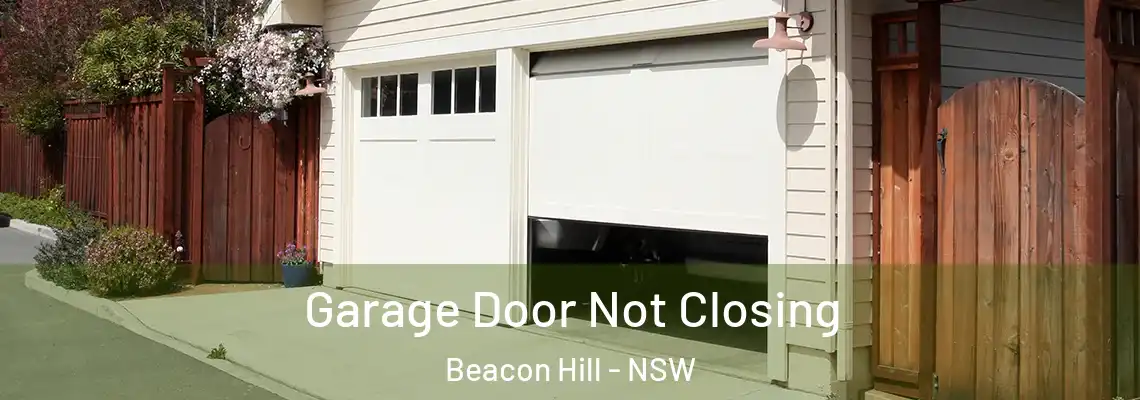 Garage Door Not Closing Beacon Hill - NSW