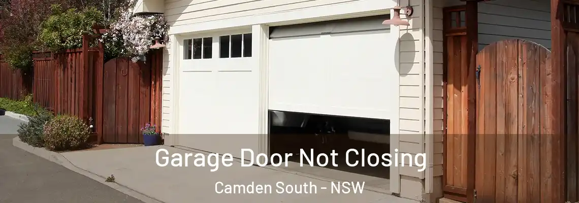 Garage Door Not Closing Camden South - NSW
