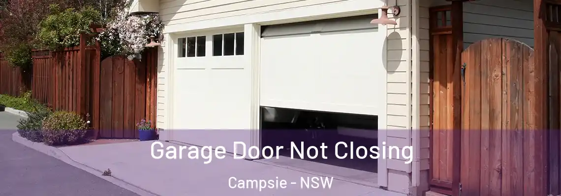 Garage Door Not Closing Campsie - NSW