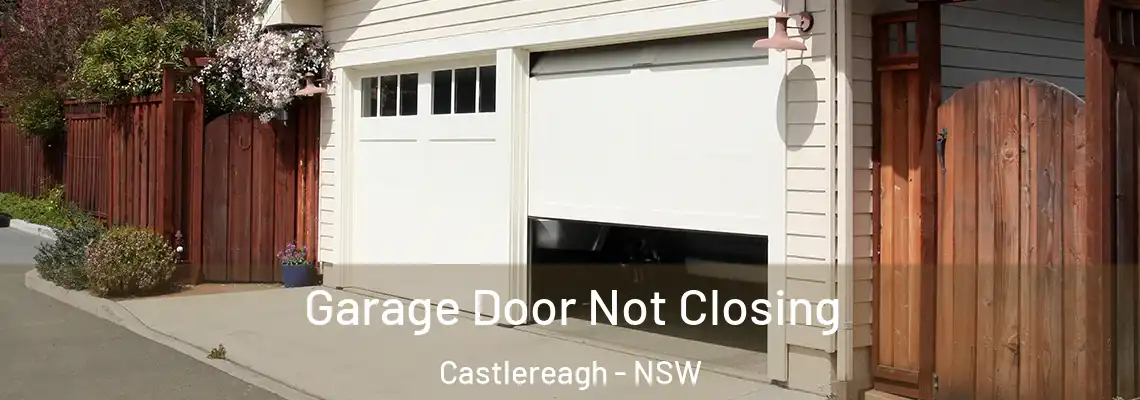 Garage Door Not Closing Castlereagh - NSW
