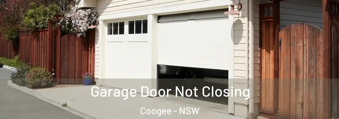 Garage Door Not Closing Coogee - NSW