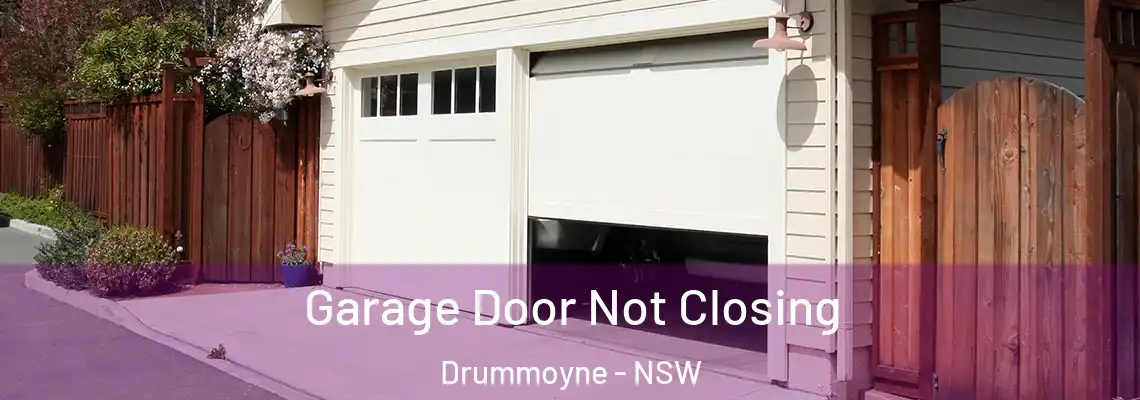 Garage Door Not Closing Drummoyne - NSW