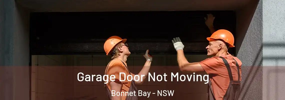 Garage Door Not Moving Bonnet Bay - NSW