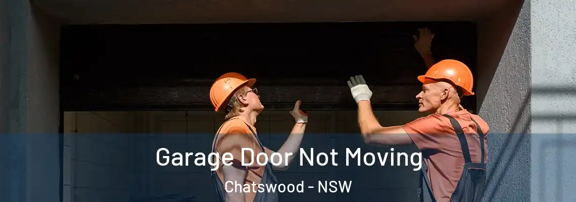 Garage Door Not Moving Chatswood - NSW