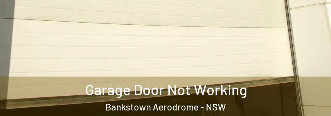 Garage Door Not Working Bankstown Aerodrome - NSW