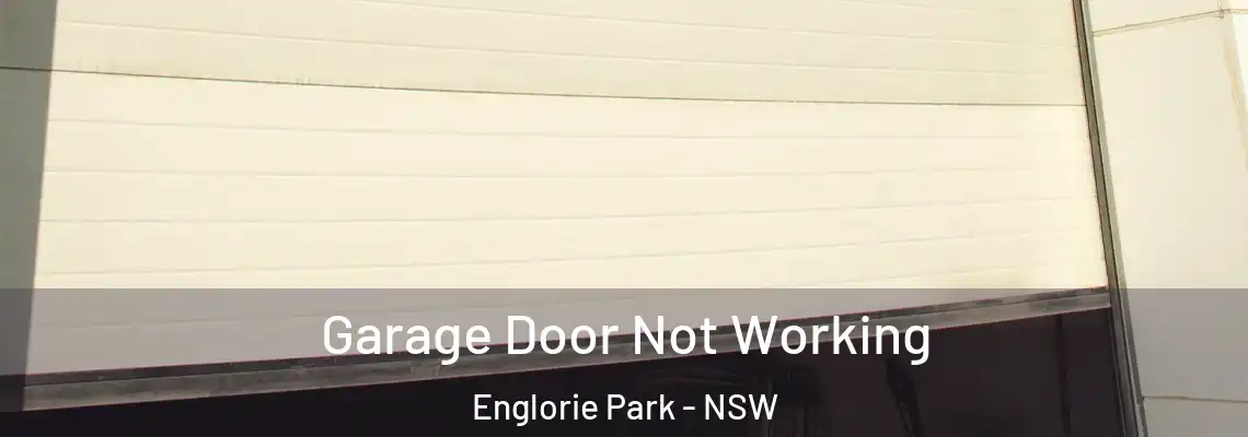 Garage Door Not Working Englorie Park - NSW