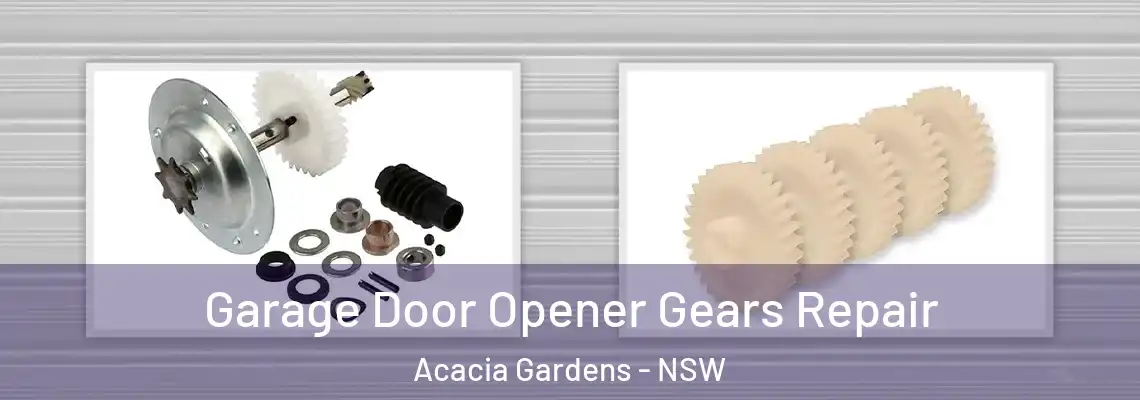 Garage Door Opener Gears Repair Acacia Gardens - NSW