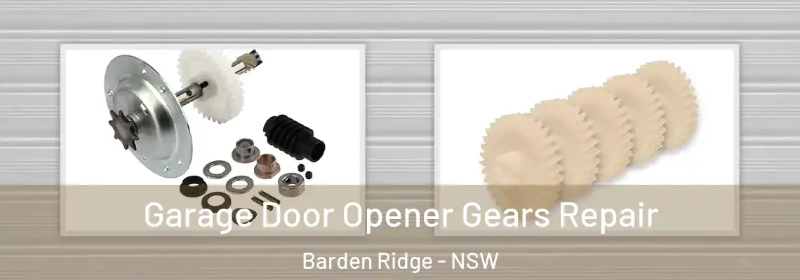 Garage Door Opener Gears Repair Barden Ridge - NSW