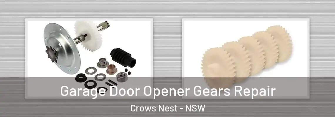 Garage Door Opener Gears Repair Crows Nest - NSW