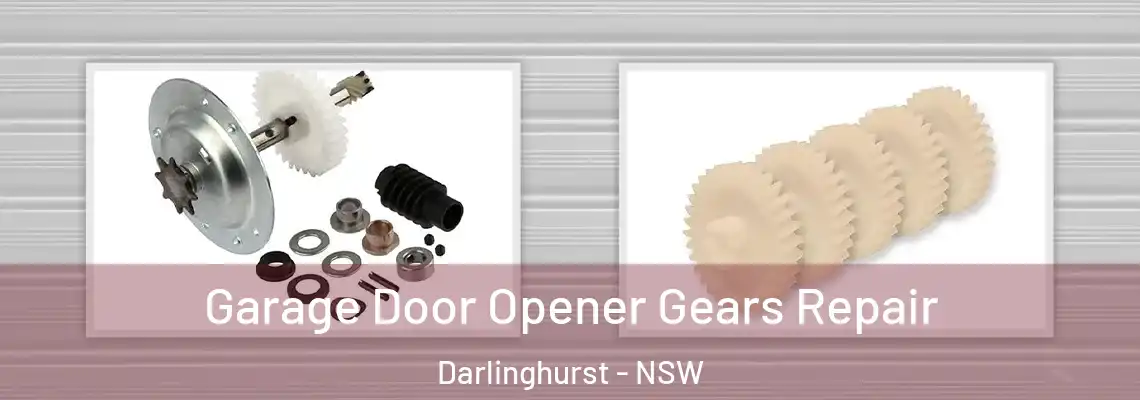 Garage Door Opener Gears Repair Darlinghurst - NSW