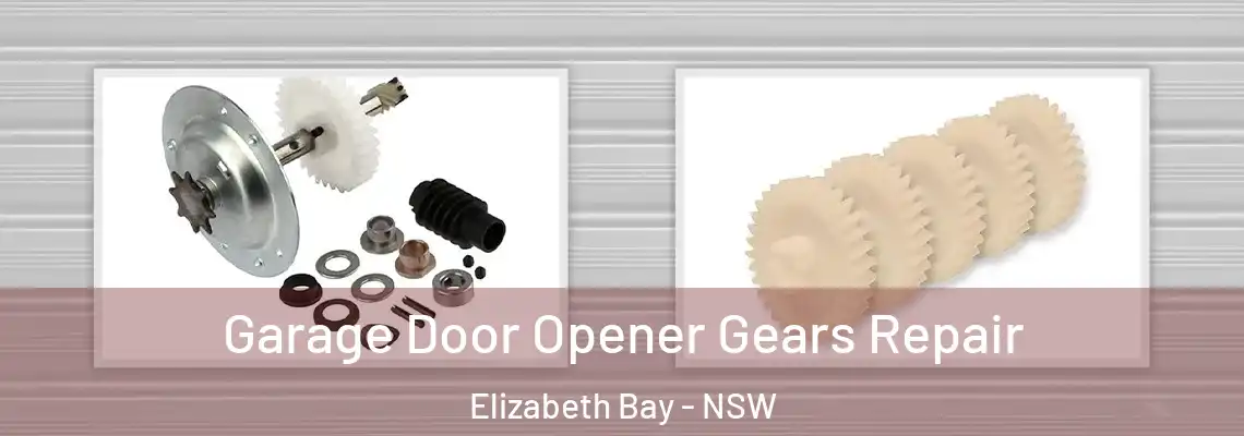 Garage Door Opener Gears Repair Elizabeth Bay - NSW