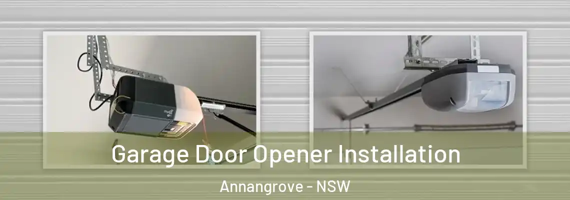 Garage Door Opener Installation Annangrove - NSW