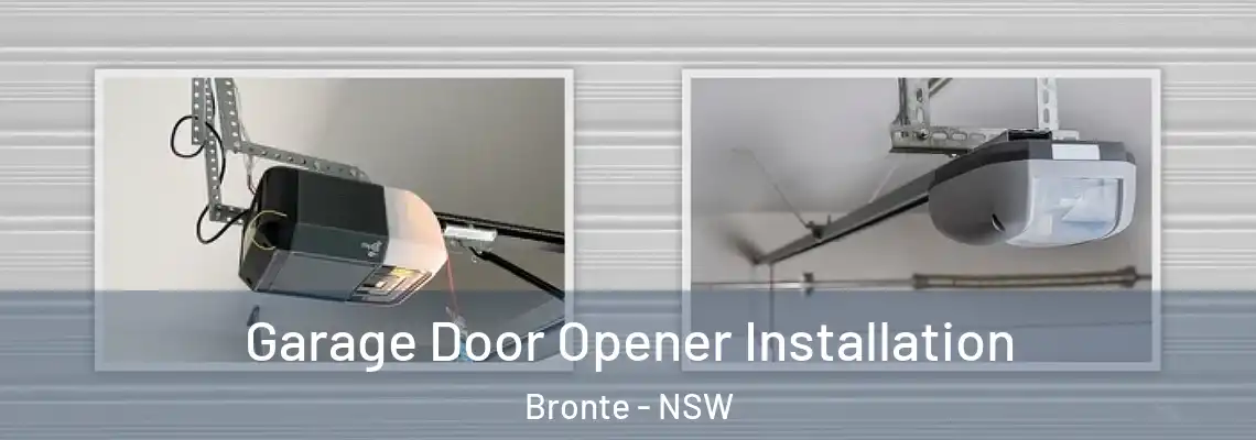 Garage Door Opener Installation Bronte - NSW