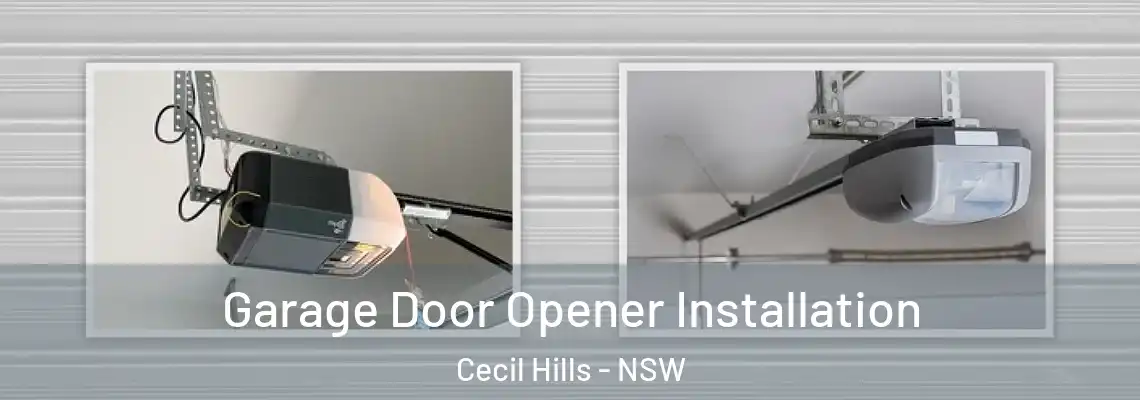 Garage Door Opener Installation Cecil Hills - NSW