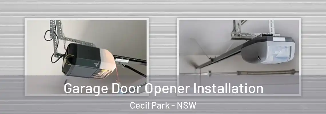 Garage Door Opener Installation Cecil Park - NSW
