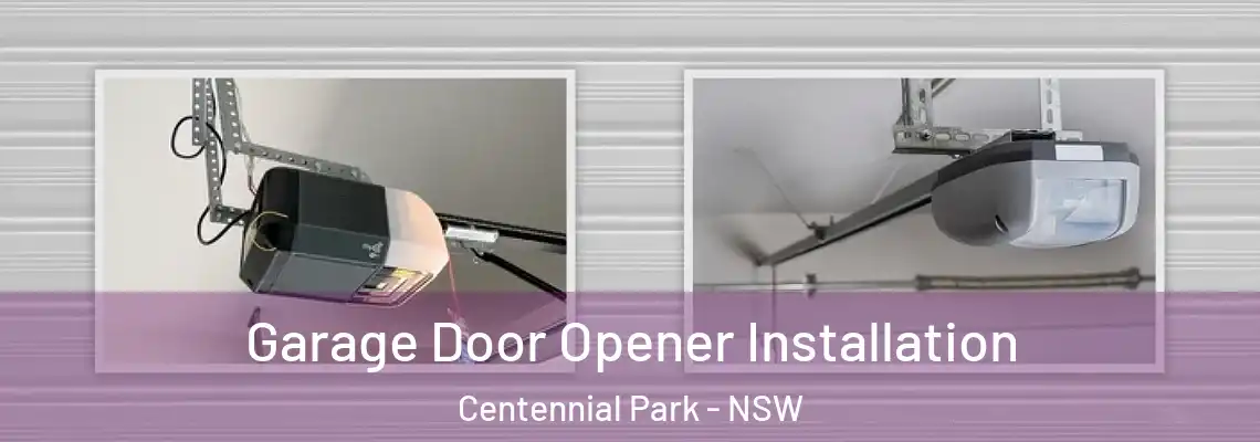 Garage Door Opener Installation Centennial Park - NSW