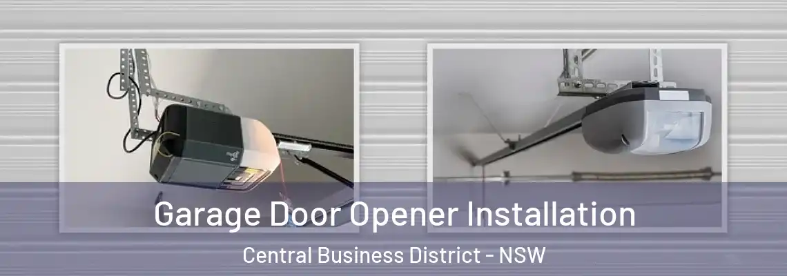 Garage Door Opener Installation Central Business District - NSW