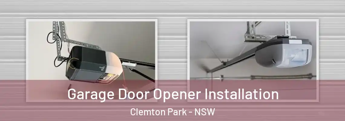 Garage Door Opener Installation Clemton Park - NSW