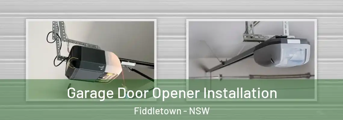 Garage Door Opener Installation Fiddletown - NSW