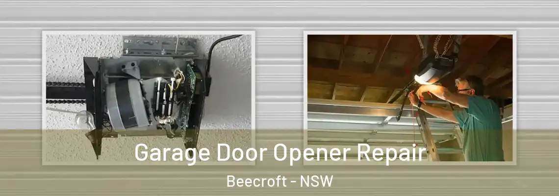 Garage Door Opener Repair Beecroft - NSW