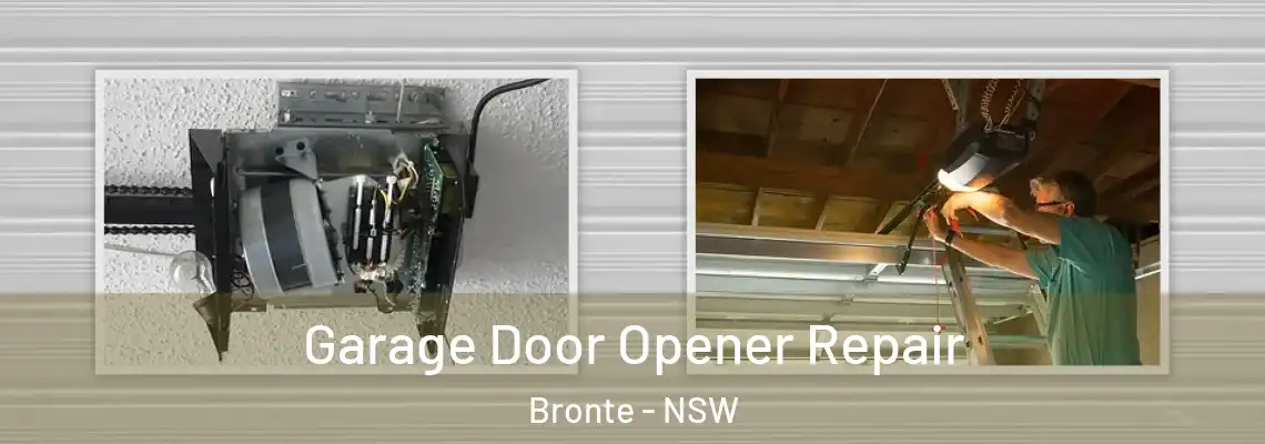 Garage Door Opener Repair Bronte - NSW
