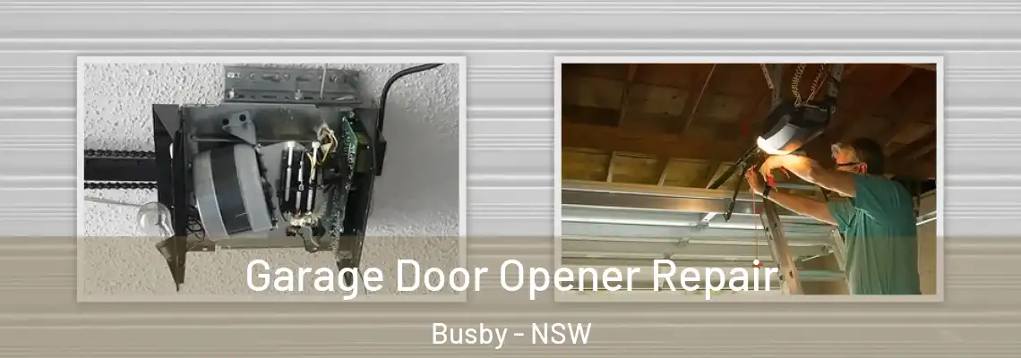 Garage Door Opener Repair Busby - NSW