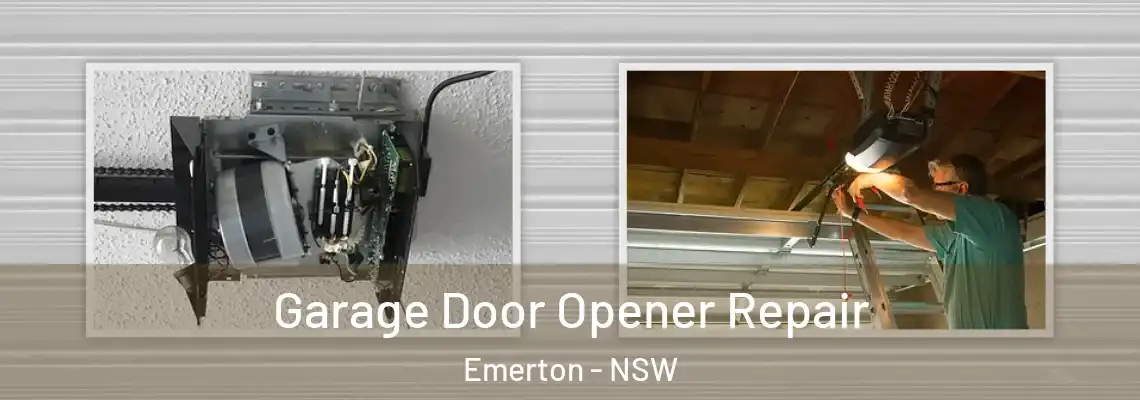 Garage Door Opener Repair Emerton - NSW